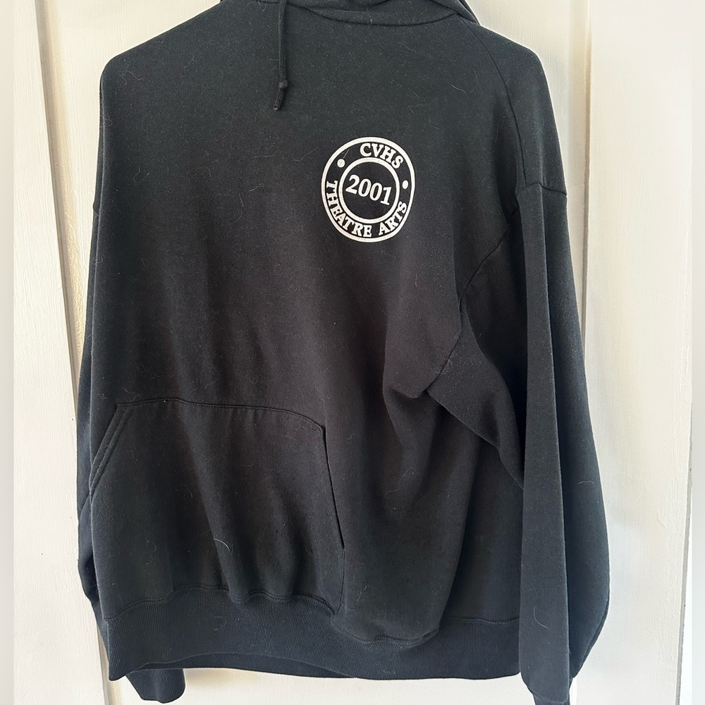 Black Hoodie with CVHS Theatre Arts Logo
